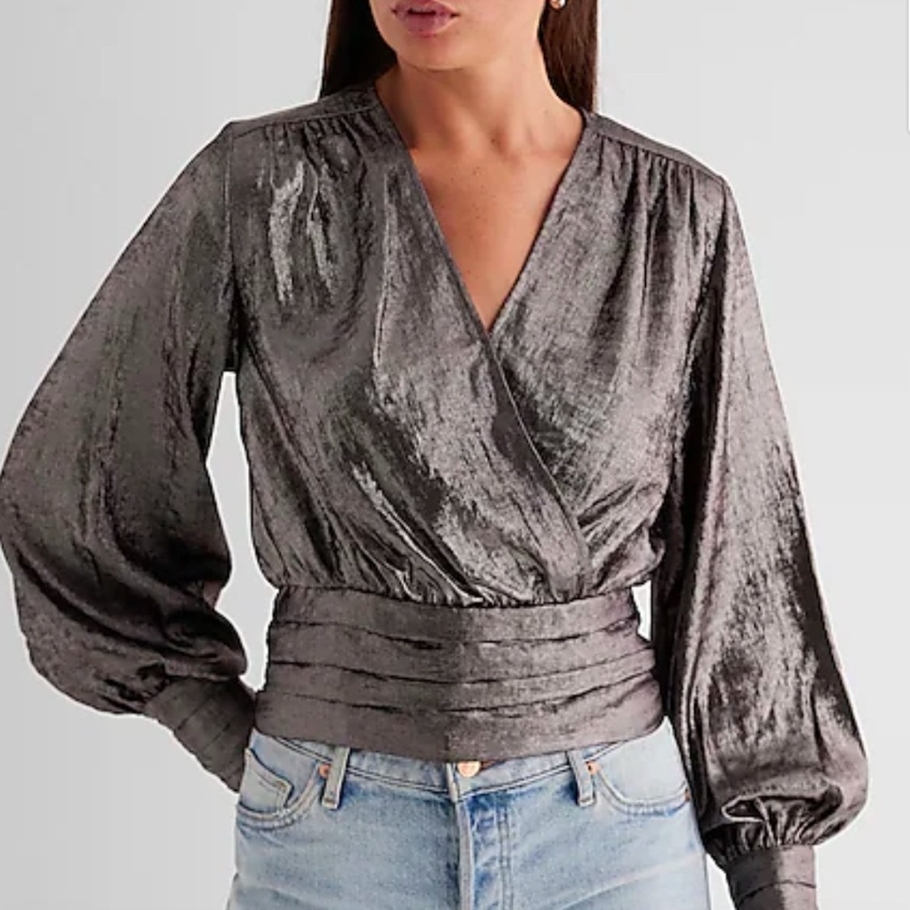 Express silky top